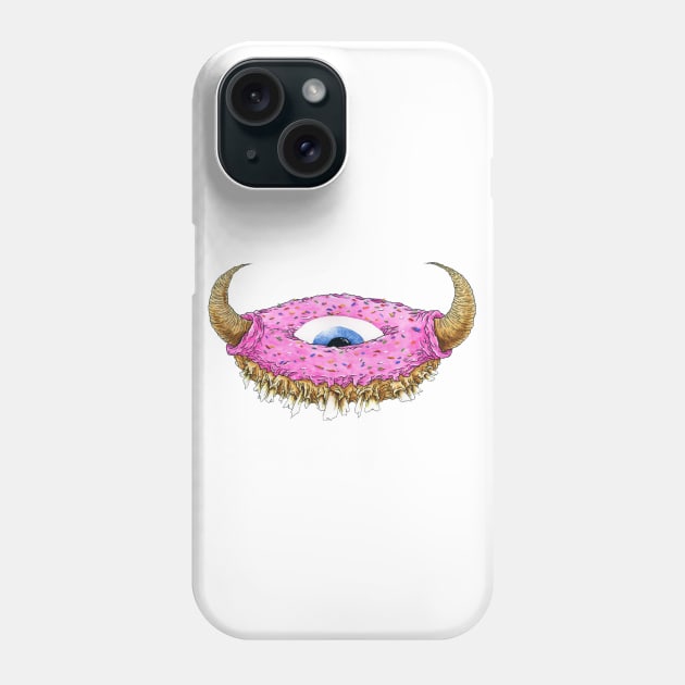 Demon Donut Phone Case by ScottBokma