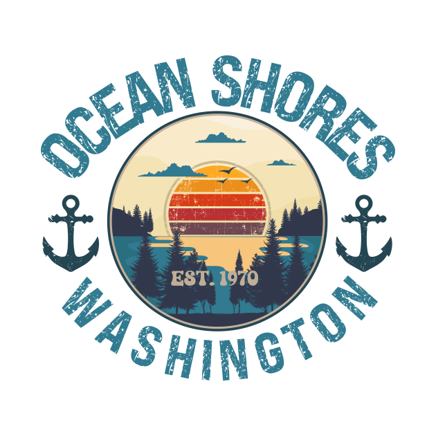 OCEAN SHORES WASHINGTON EST 1970 by HomeCoquette