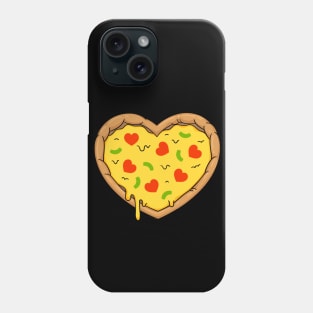 Pizza Shirt & Gifts: Say I Love Pizza With a Cute Pizza Heart for Pizza Lover Phone Case