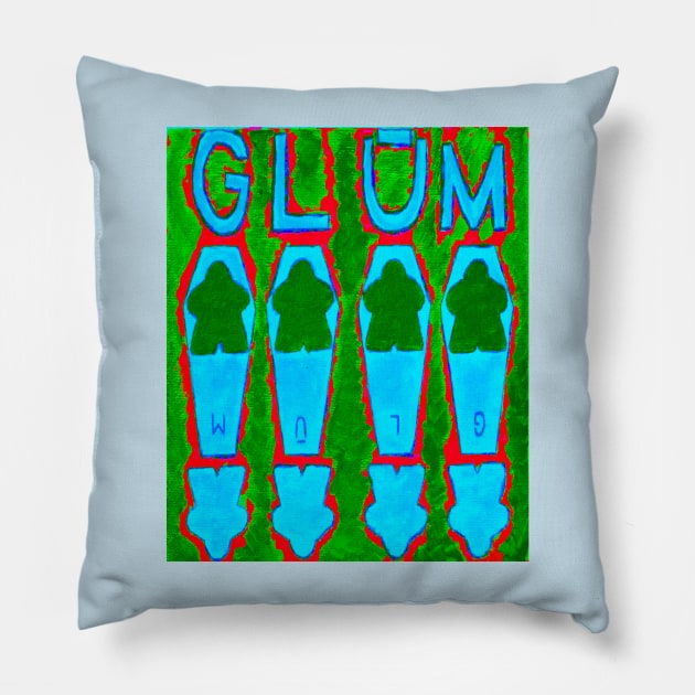 Glūm 3 Pillow by Zenanigans