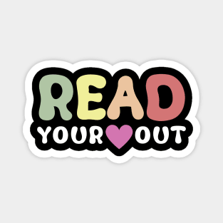 Read Your Heart Read Reading Librarian Book Across America Magnet