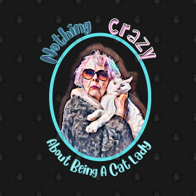 Cat Lady by Orange Otter Designs