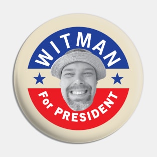 Witman For President Pin