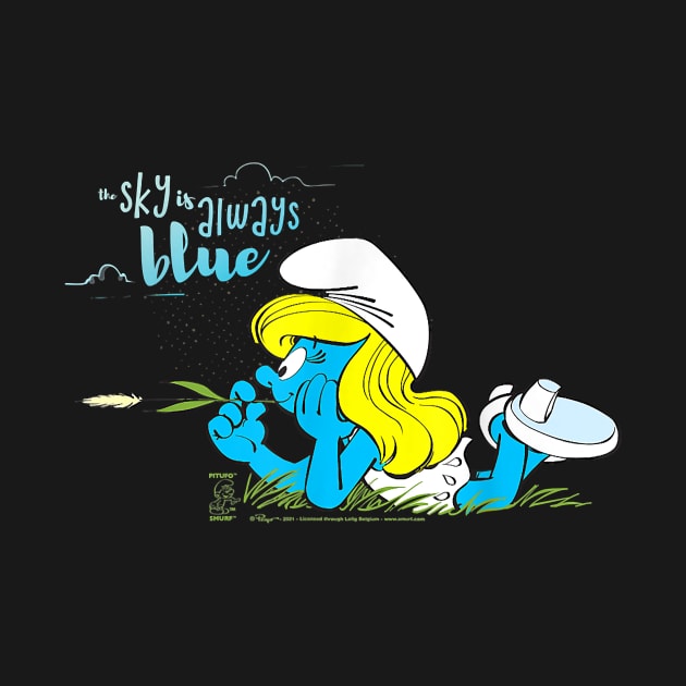 The Smurfs Smurfette The Sky is Always Blue by DouglasKelley