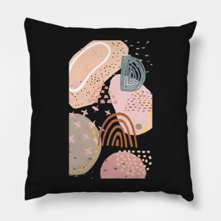 Modern Abstract Shapes Celestes Studio© Pillow