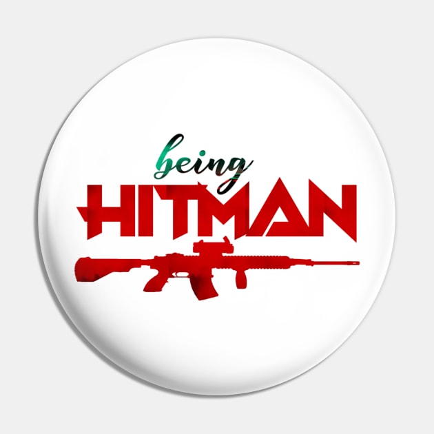 Being Hitman Pin by Bhagyesh