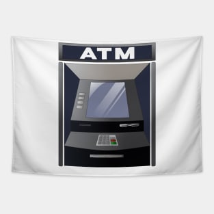 ATM Costume for Halloween Tapestry