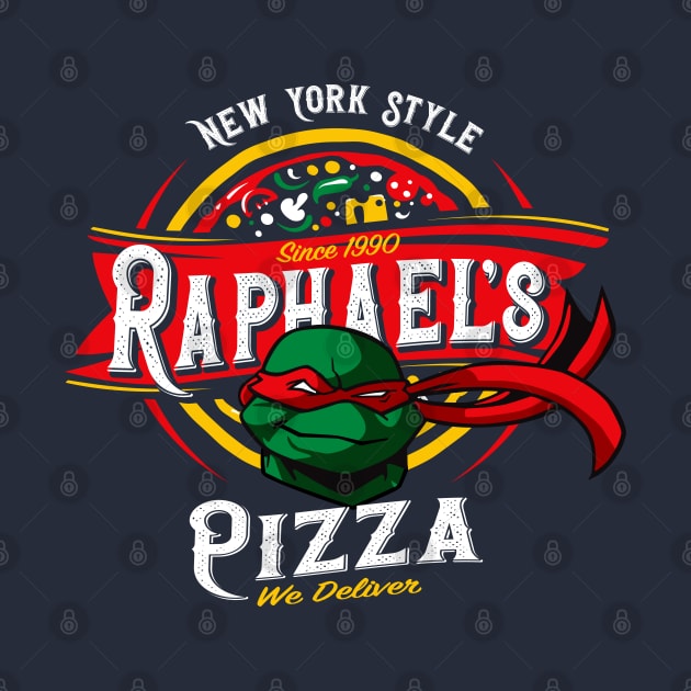 Raphael's New York Style Pizza by Alema Art
