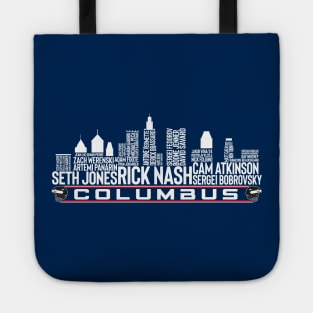 Columbus Hockey Team All Time Legends, Columbus City Skyline Tote