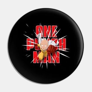 One Punch Saitama Punch Pose Pin