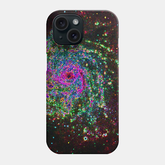 Black Panther Art - Glowing Edges 355 Phone Case by The Black Panther