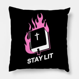 Stay Lit Pillow