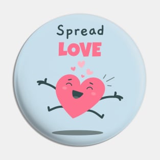 Spread Love Pin