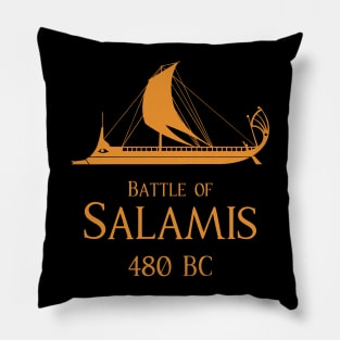 Battle Of Salamis Pillow