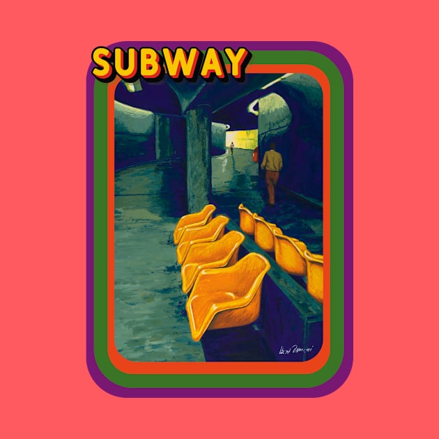 Contemporary Daily Life: Subway by Ibere Romani