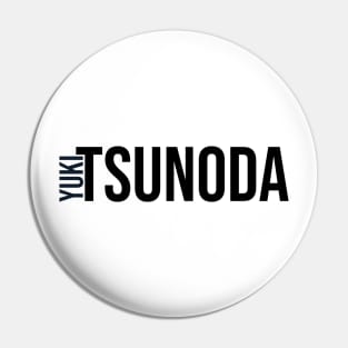 Yuki Tsunoda Driver Name - 2022 Season Pin