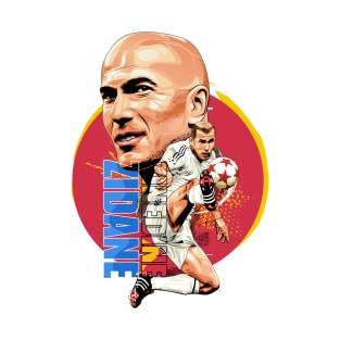 Zinedine Zidane - A Portrait of Grace T-Shirt