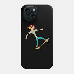 Skateboarding Phone Case