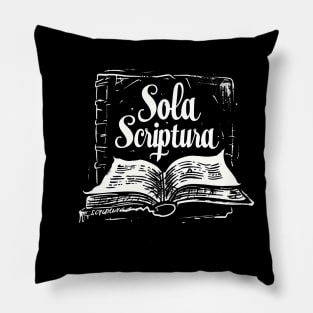 Sola Scriptura - The Scriptures Alone Pillow