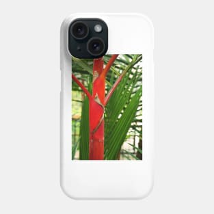 Red palm Phone Case