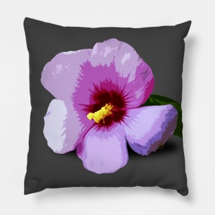 Big Pink Flower Pillow