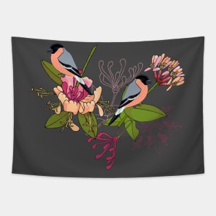 Bullfinch honey Tapestry