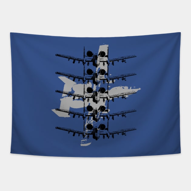 A-10 Thunderbolt Tapestry by Sneek661