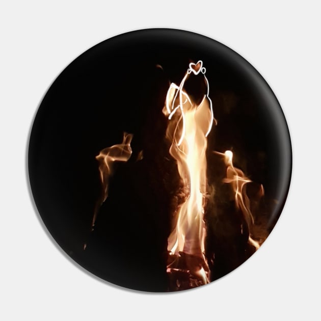 Fire incantation Pin by GribouilleTherapie