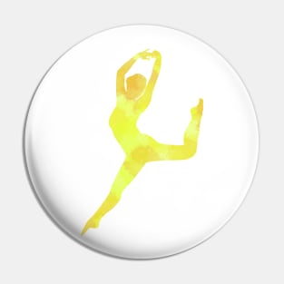 Yellow Dancer Pin
