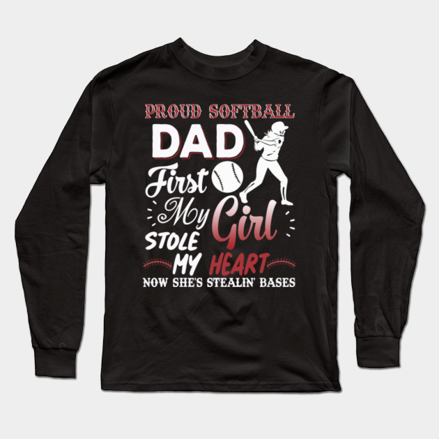 funny softball dad shirts