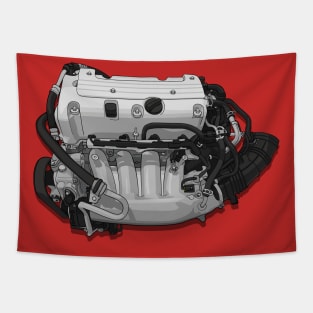 K24 Engine Tapestry