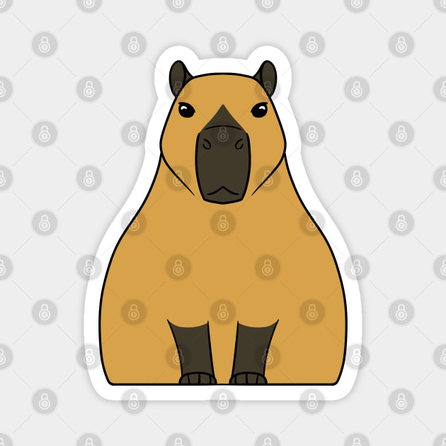 Capybara Magnet by DeguArts