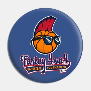 Farley Basketball Tournament Pin