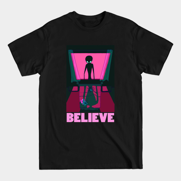 Discover BELIEVE - Aliens - T-Shirt