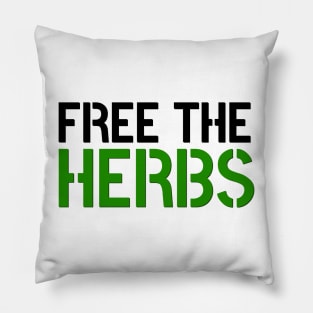 free the herbs Pillow