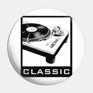 Turntable Classic Pin