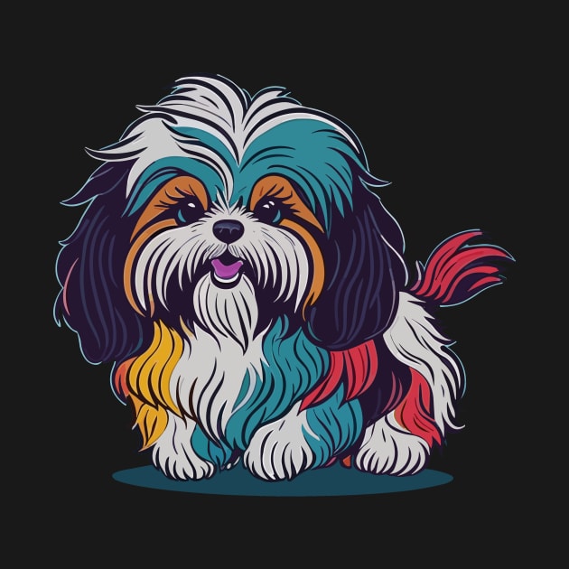 Havanese Portrait by SpriteGuy95