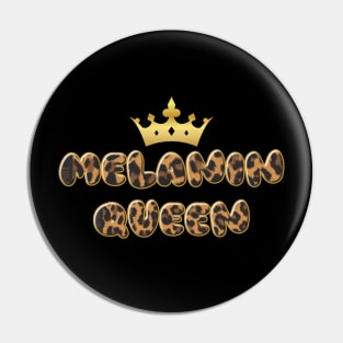 Melanin Queen(Leopard print) Pin