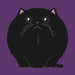 Sfurical round black void cat T-Shirt