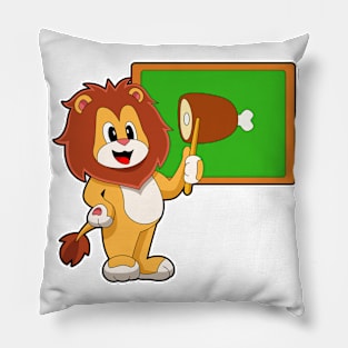 Lion Teacher Pointer Meat Pillow