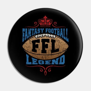 Fantasy Football Legend FFL Pin