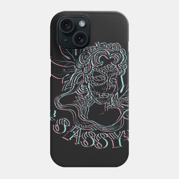 Sassy Voodoo Woman Phone Case by JakeRhodes