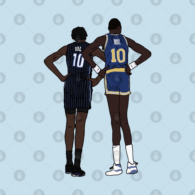 Manute & Bol Bol by rattraptees