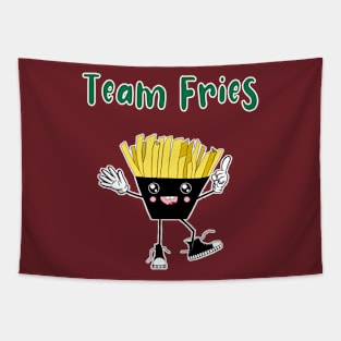 Team Fries - Comic Tapestry