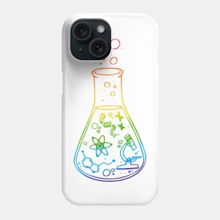 Science Glass Flask Biotech Microbiology Lab Phone Case