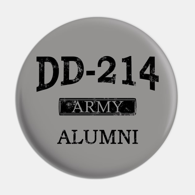 DD 214 army alumni Pin by GR-ART