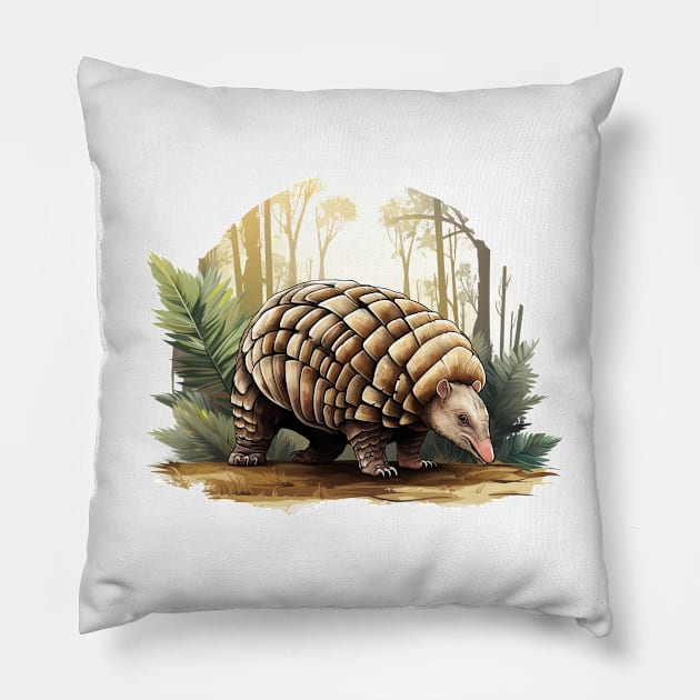 Armadillo Pillow by zooleisurelife