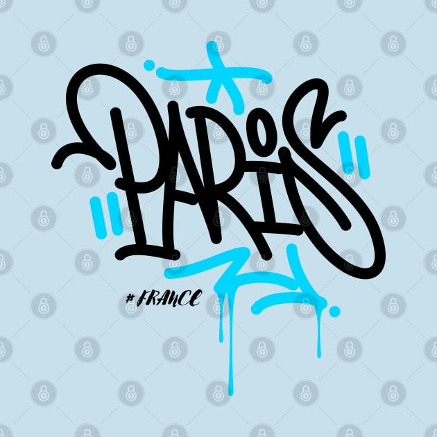 Paris Graffiti Tee! by SocietyTwentyThree