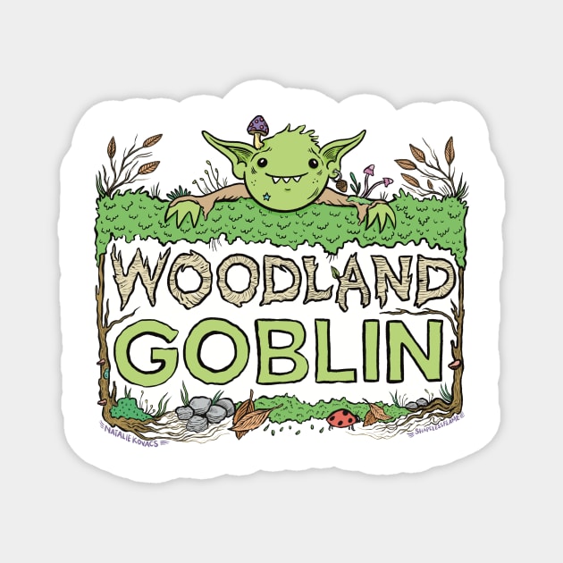 Woodland Goblin Magnet by shapelessflame