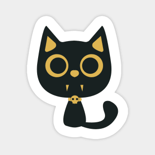 Evil cat Magnet